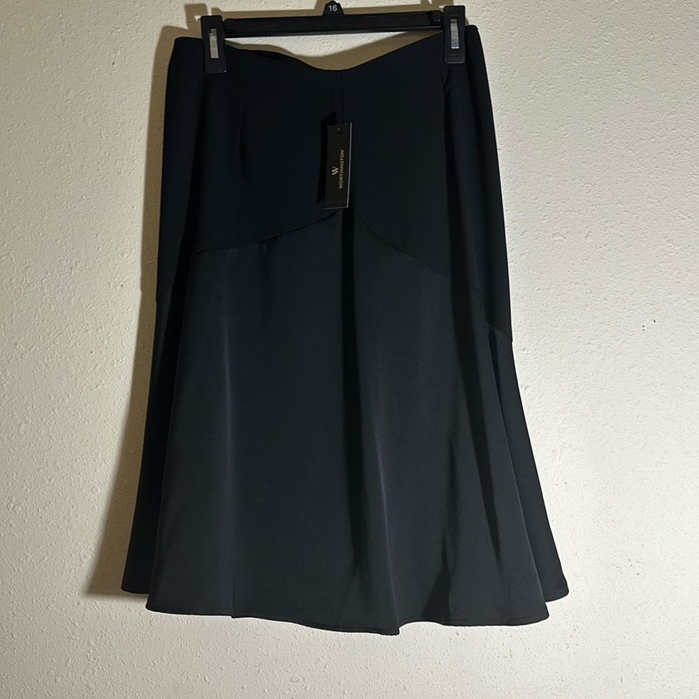 NWT Worthington Black Skirt